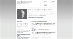 Desktop Screenshot of graybrechin.net